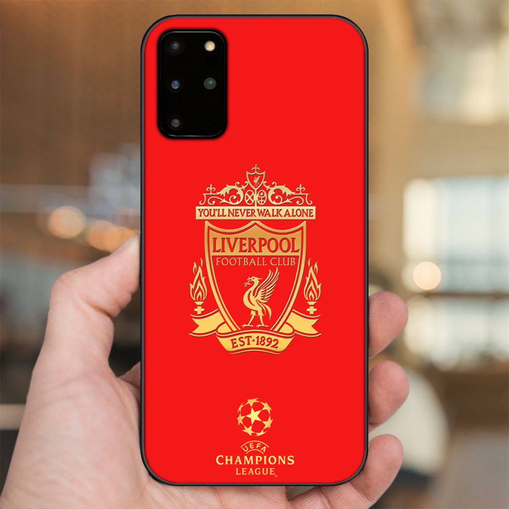 Ốp lưng Samsung S20 Plus viền đen in hình Liverpool FC