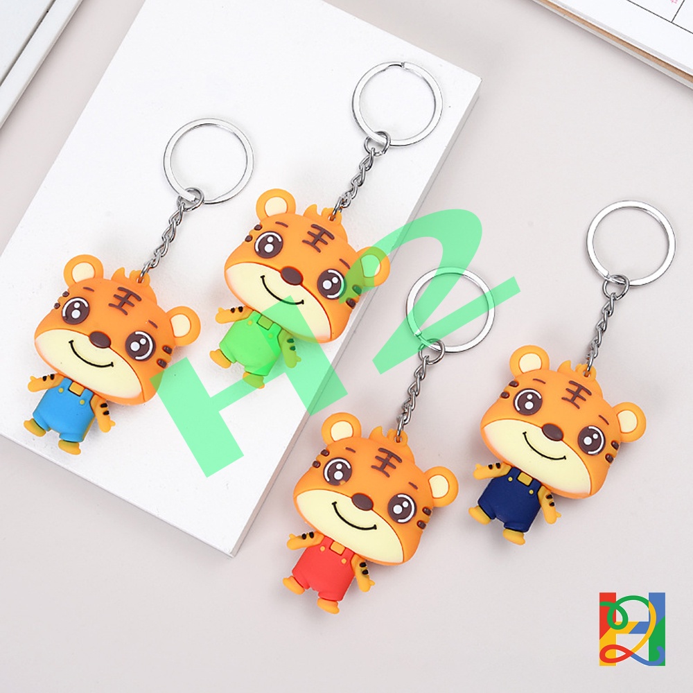Móc khóa phi hành gia treo balo cute, hoạt hình xinh xắn, hình thú cực đáng yêu