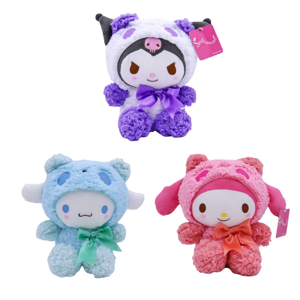 SANRIO Thú Nhồi Bông Hình Chú Chó Trong Gấu Trúc Kuromi Yugui Đáng Yêu