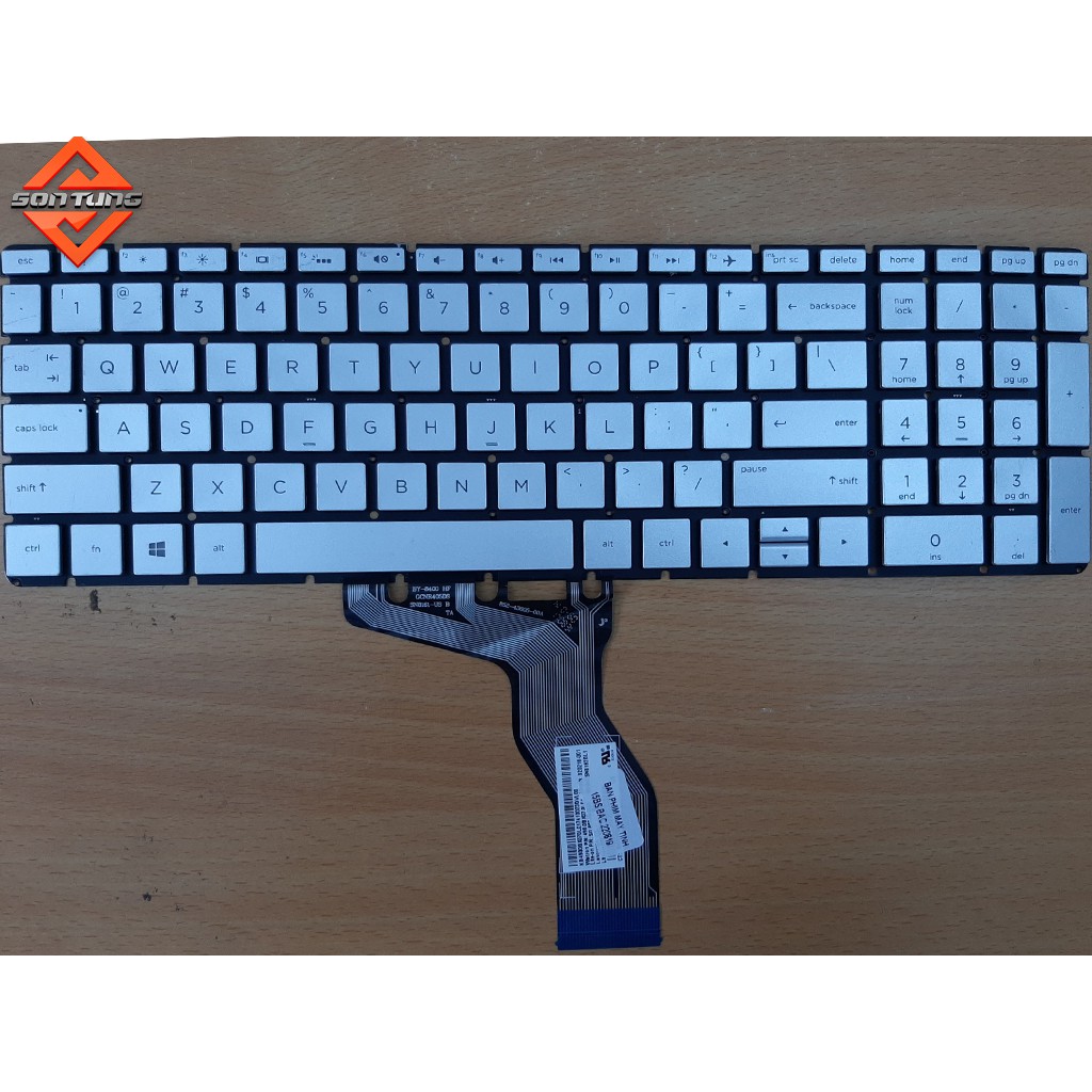 Bàn phím HP 15-BS, 15BS, 15-AW, 15T-BS, 15-BW, 17G-BR, 17Q-BU ( silver)