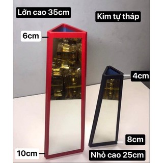 kính kè cá la hán Kim tự tháp