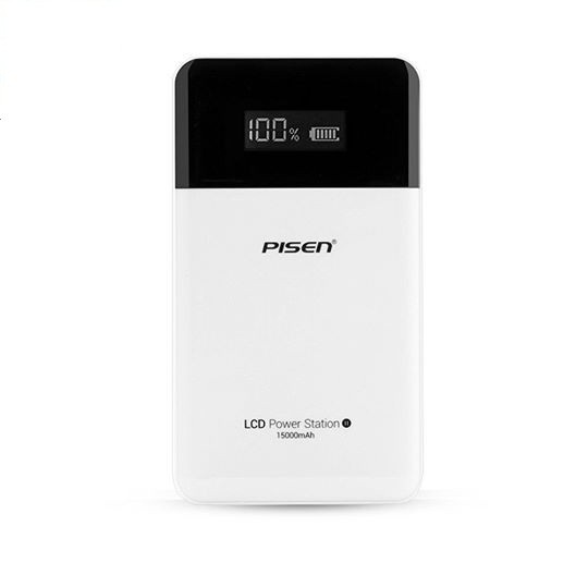 Sạc dự phòng LCD Power Station 15000mAh (2,4A, 2,5D Curved )