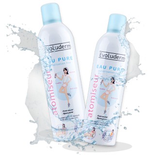 Xịt khoáng EVOLUDERM Atomiseur Eau Pure