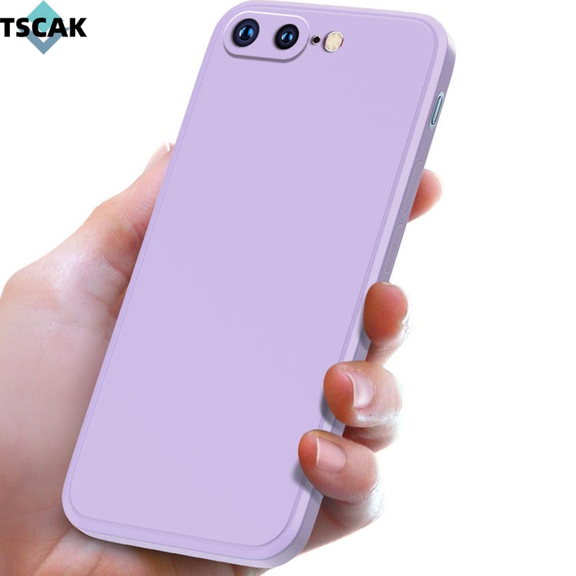 Ốp điện thoại silicon siêu mỏng mềm bảo vệ camera thích hợp cho iPhone 7 8 6 6S Plus 5 5S SE 7p 8p 6s 6sp plus