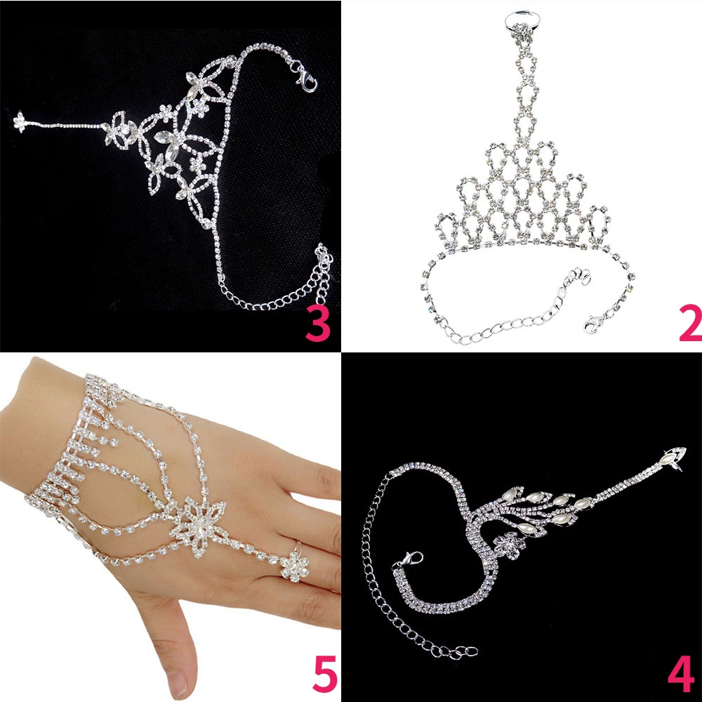 Vòng Tay Kèm Nhẫn Thiết Kế Đơn Giản Thời Trang Sang Trọng Cho Nữ