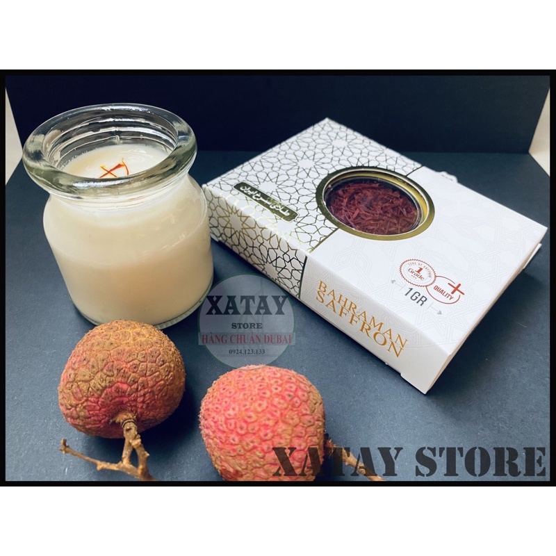 1.0 Gr Saffron Bahraman  Super Negin |Nhụy hoa nghệ tây chính hãng Iran | BigBuy360 - bigbuy360.vn