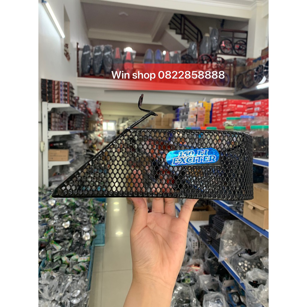 &lt; Giỏ Cạnh Xe Máy&gt; Giỏ Hông Xe Máy Các Loại &lt; Giỏ Tròn , Vuông &gt; như xe exciter/ winner/ wave 100/ wave 110/ sirius...
