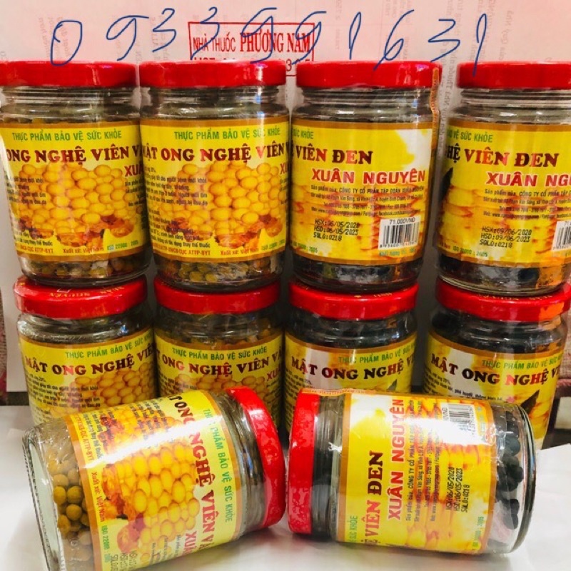 Mật ong viên nghệ XUÂN NGUYÊN 100g