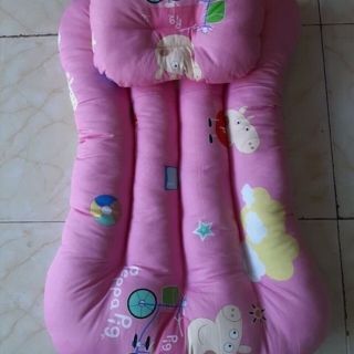 Bộ nệm gối sơ sinh 60*80cm