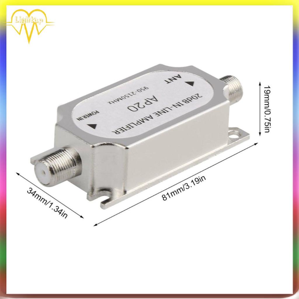 Ăng ten khuếch đại tín hiệu vệ tinh 20db 950-2150mhz chuyên dụng