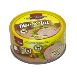 Combo 4 hộp Heo 2 Lát Vissan (150g)