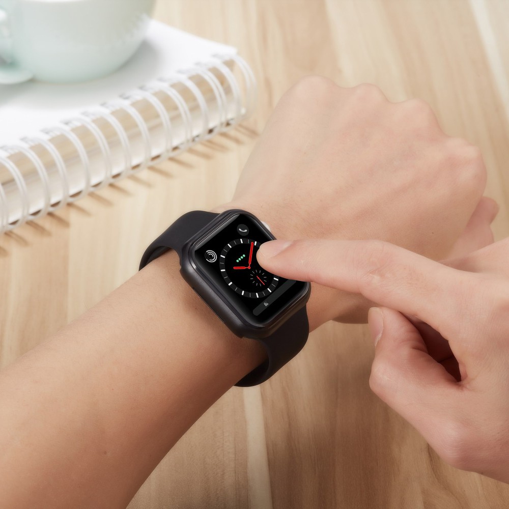 Cứng Vỏ Bảo Vệ Bằng Pvc Cho Đồng Hồ Thông Minh Apple Watch 40mm 44mm Hoặc Iwatch Series 5 / 4