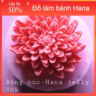 Khuôn rau câu silicon 4d hoa cúc đại mã c35sk9