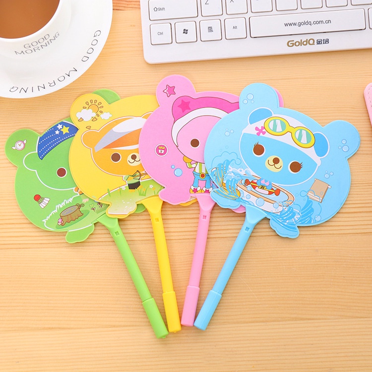 1 Bút Gel Họa Tiết Hoạt Hình Đáng Yêu