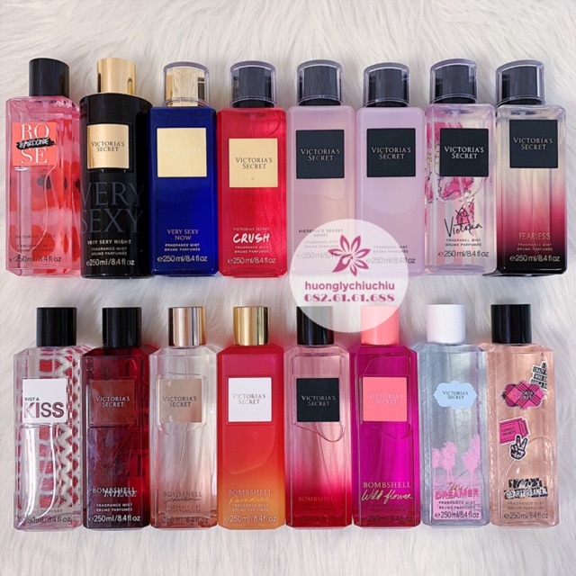 Xịt thơm Victoria's Secret 250ml body mist nước hoa