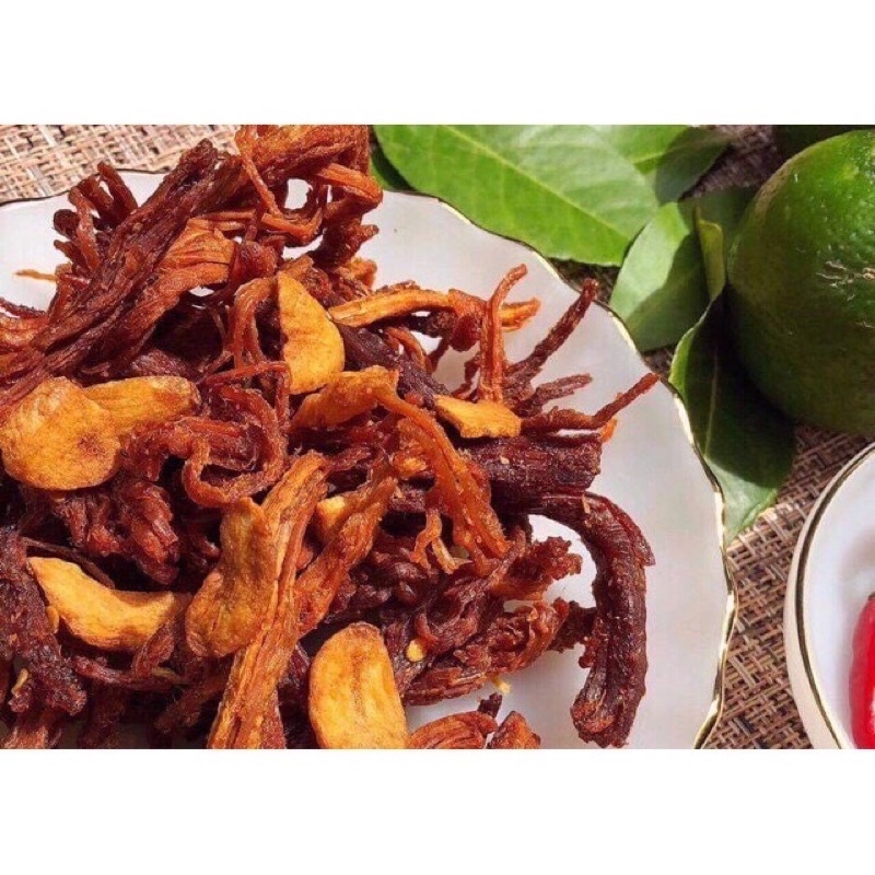 KHÔ HEO CHÁY TỎI loại 1 lon 300gr | BigBuy360 - bigbuy360.vn