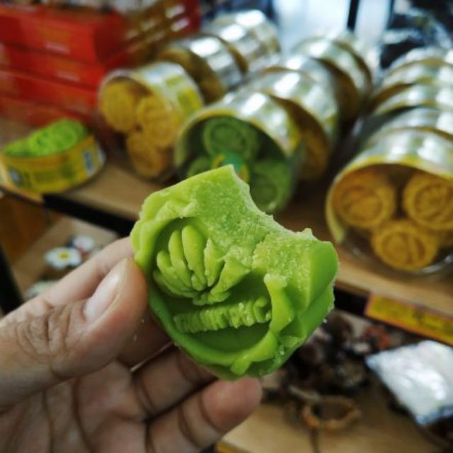 Đặc sản Đà Nẵng - Bánh Đậu Xanh Lá Dứa Thanh Trúc hộp 6 cái, không chất bảo quản thơm ngon