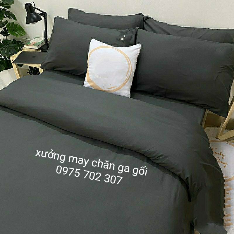 BỘ CHĂN GA GỐI THUN LẠNH [ CAO CẤP] DRAP GIƯỜNG HÀN QUỐC NẰM MÁT, KHÔNG XÙ LÔNG RA MÀU, ĐƯỜNG MAY TINH TẾ