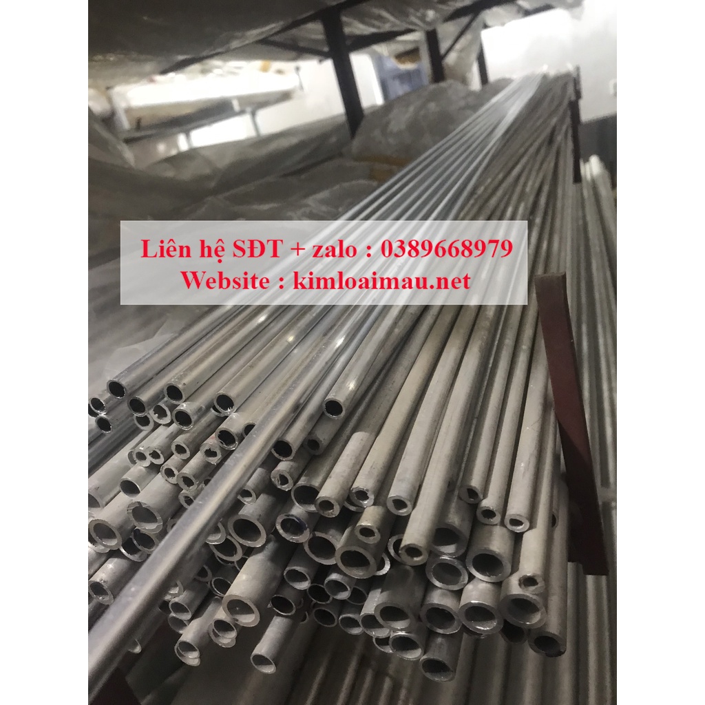 Ống nhôm phi 16 dày 2mm dài 3m