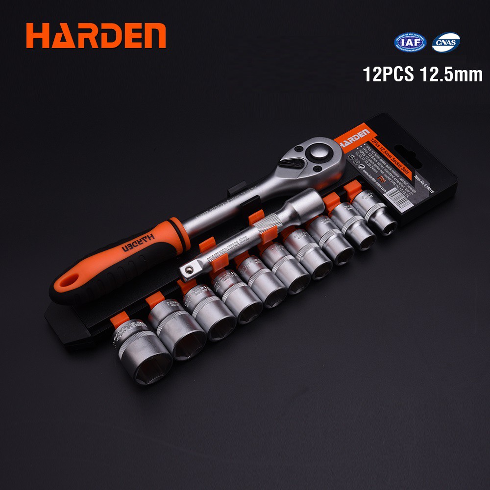 Bộ Khẩu Chính Hãng HARDEN 12 Chi Tiết 1/2'' (12,5 mm)