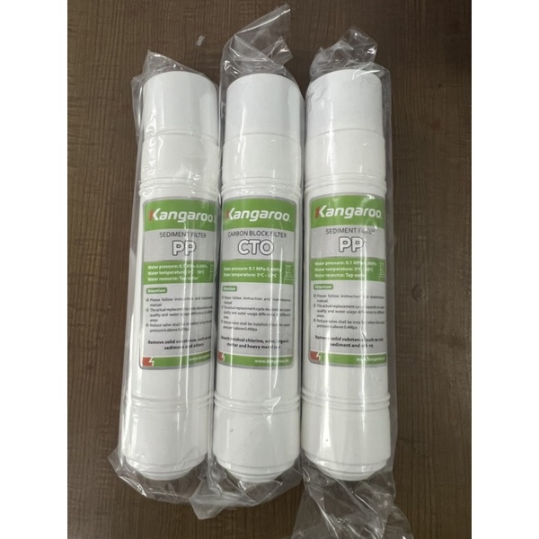 Combo Lõi lọc nước số 1 2 3 cây nước nóng lạnh kg61a3 kg62a3