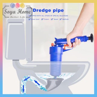 【Đi kèm với 4 loại thay thế】Súng thông tắc bồn cầu cao áp - Dụng cụ thông tắc bồn cầu hiệu quả 1 lần bấm