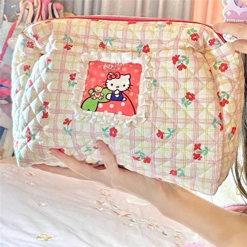Dễ Thương Túi Đựng Đồ Trang Điểm Hello Kitty