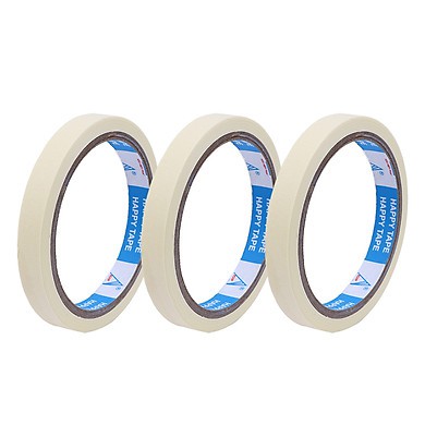 Băng dính giấy bản 2cm & 5cm - dài 15, 30 mét