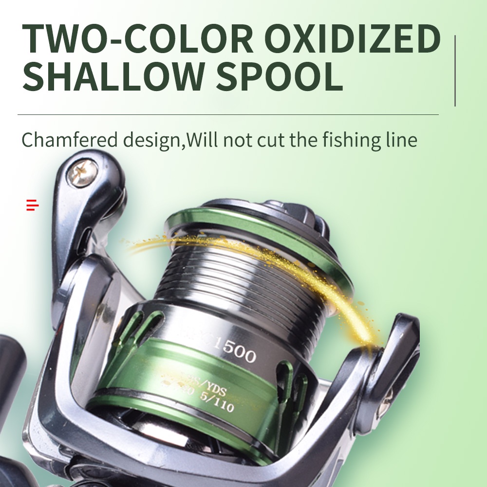 Máy câu cá MAVLLOS kim loại 6.2: 1 có tay quay mới 2023