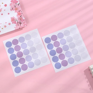 Sticker chấm tròn dùng trang trí sổ tay