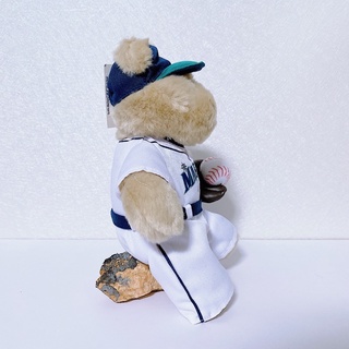 [STARBUCKS US] - GẤU BÔNG MLB BASEBALL MARINERS (SEATTLE) TEAM BEARISTA BEAR 2003