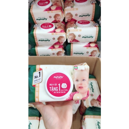 giấy ướt, khăn ướt Mamamy 120 tờ không mùi