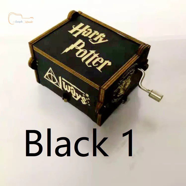 Hộp Nhạc Bằng Gỗ Chủ Đề Phim Harry Potter