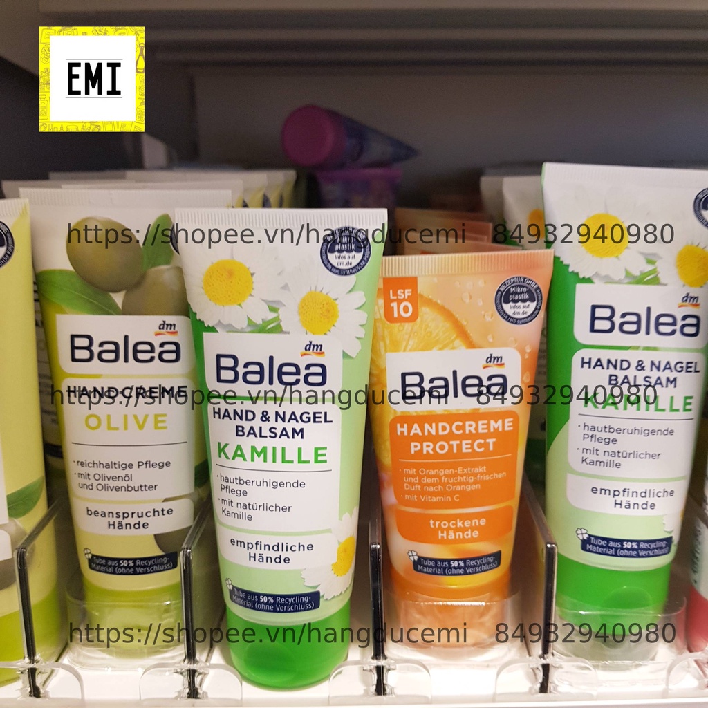 Kem dưỡng da tay balea Đức 100ml