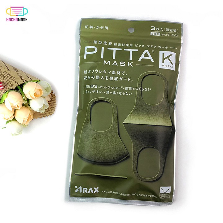 [ Hàng Nhật] Khẩu Trang Pitta Nội Địa Nhật Bản - Màu Navy, Khaki, Pastel | BigBuy360 - bigbuy360.vn