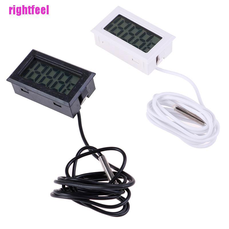 Nhiệt Kế Điện Tử Màn Hình Lcd 1 Cảm Biến Nhiệt Độ Tiện Dụng