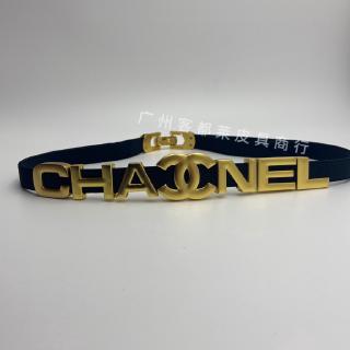 Thắt Lưng Nữ Co Giãn In Chữ Chanel