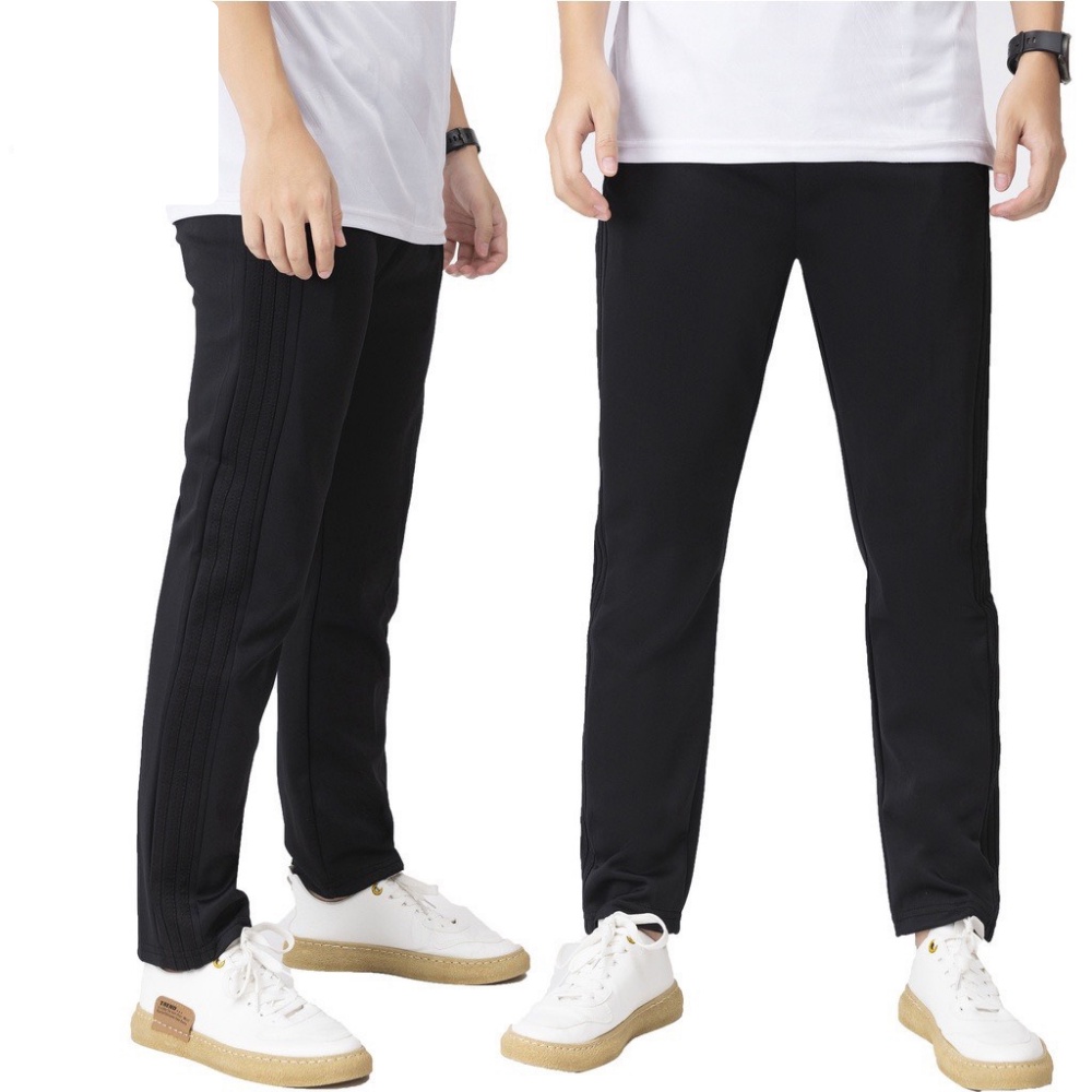 Quần jogger nam thể thao 3 sọc, Quần nỉ nam thu đông chất vải dày dặn thoáng mát (QNTT)