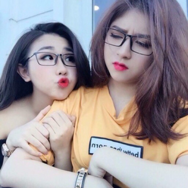 Kính gọng dẻo tata form vuông nhiều màu ❄️ Kính giả cận