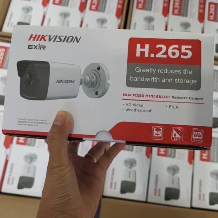 Camera IP 2MP HIKVISION DS-2CD1023G0-IUF - Tích hợp Míc trên Camera - Hàng chính hãng