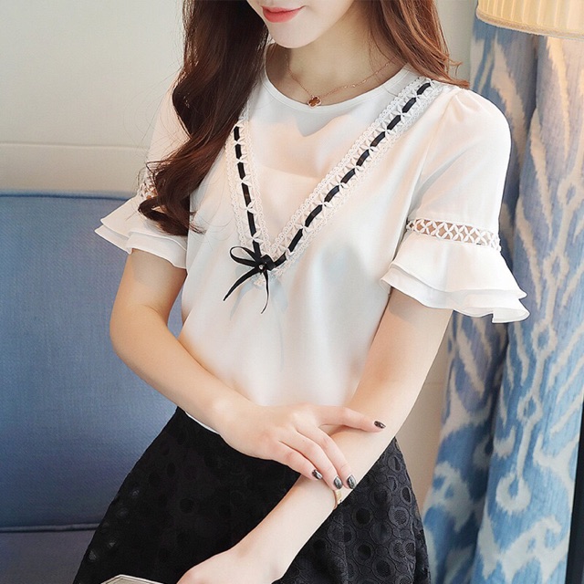 2225 Sơ mi cộc tay công sở