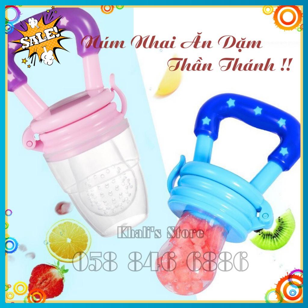 Núm nhai ăn dặm chống hóc an toàn cho bé