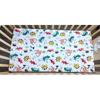 Ga chun bọc nệm cũi vải cotton lụa,may theo size yêu cầu