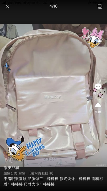 Balo hologram siêu xinhh😍😍😍