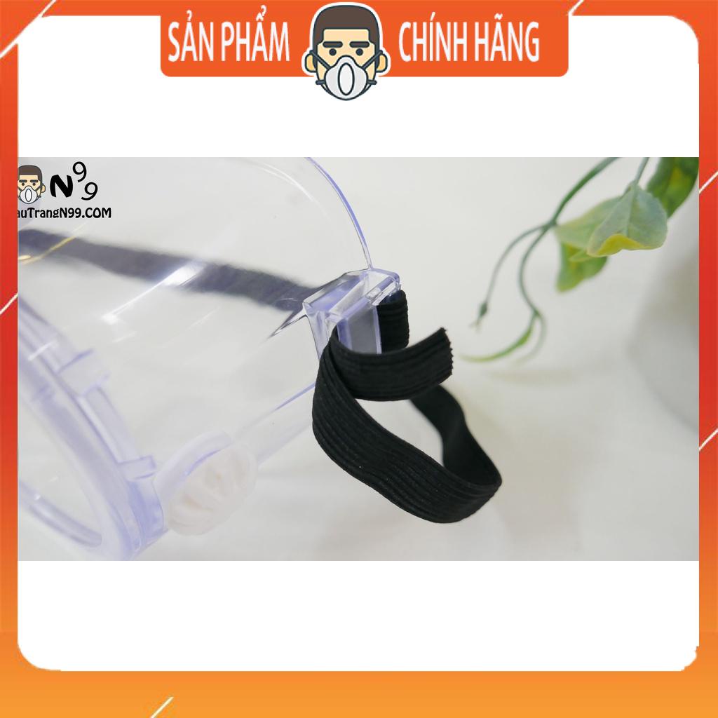 Kính bảo hộ 3M 334 chống bụi, UV, hóa chất, chống bọt bắn, chống động sương, chống chầy cao cấp #SF401AF