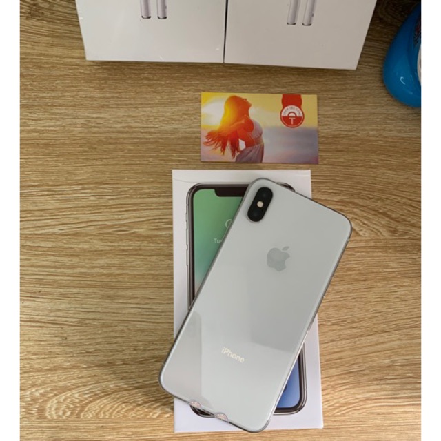 [Mã ELMT6M giảm 4% đơn 6TR] Điện Thoại iPhone X 64Gb Màu Trắng Mới Likenew