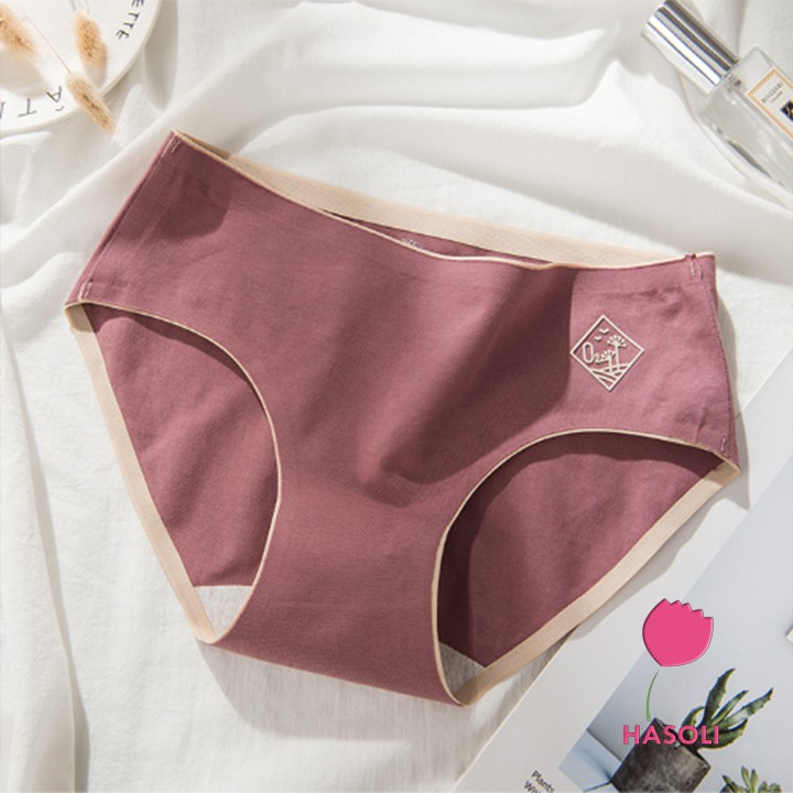 Quần Lót Nữ Cotton Nhật Cao Cấp O2 Không Đường May 2 Viền S26