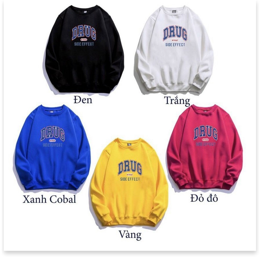 ÁO HOODIE NAM NỮ SWERTER  DRUG THỜI TRANG CÁ TÍNH