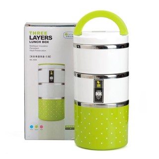 Cặp lồng giữ nhiệt inox 3 tầng
