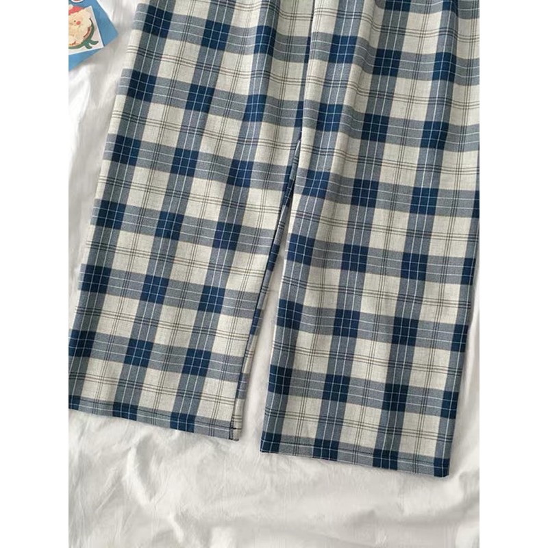 Quần vải kẻ sọc caro to | BigBuy360 - bigbuy360.vn